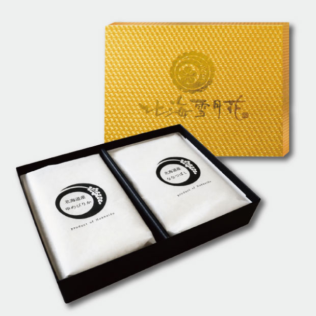 贈答米2種セット：各2kg
