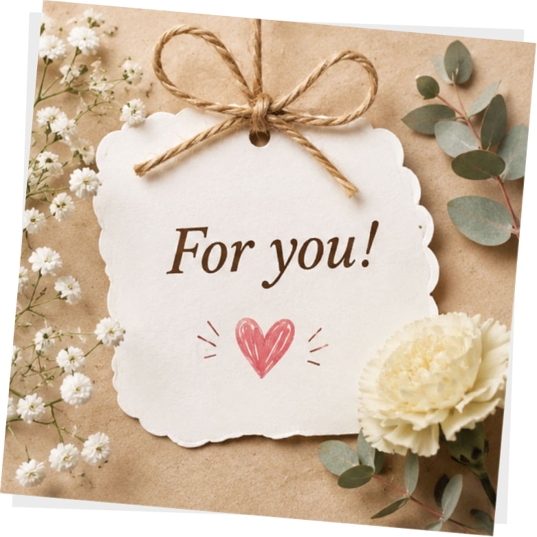 For you!